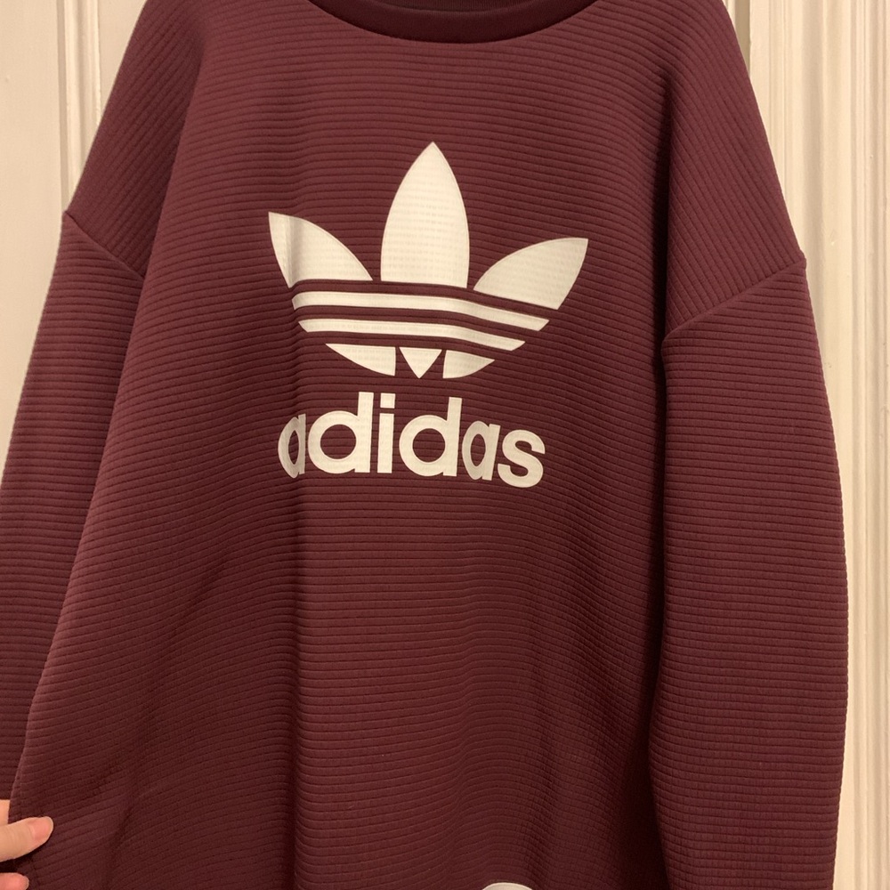 Adidas Burgundy Sweatshirt